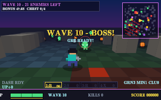 The Summoner boss calling in reinforcements